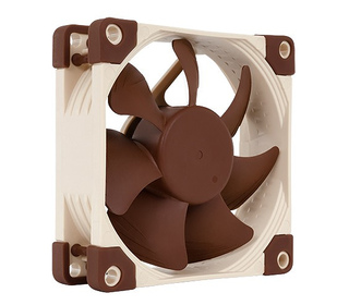 Noctua NF-A8 FLX système de refroidissement d’ordinateur Boitier PC Ventilateur 8 cm Beige, Marron