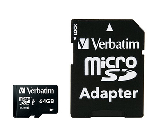 Verbatim Premium 64 Go MicroSDXC Classe 10