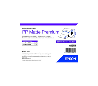 Epson 7113414 étiquette à imprimer Blanc Imprimante d'étiquette adhésive