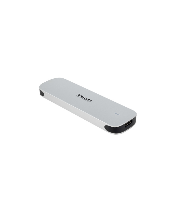 TooQ TQE-2202S Boîtier de disques de stockage Enceinte ssd Argent M.2