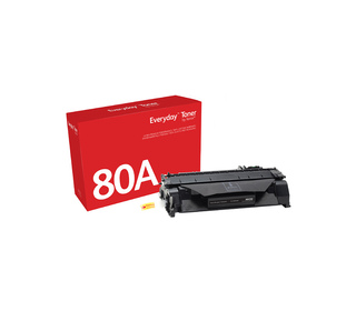 Everyday Toner Noir  de Xerox compatible avec HP 80A (CF280A), Capacité standard