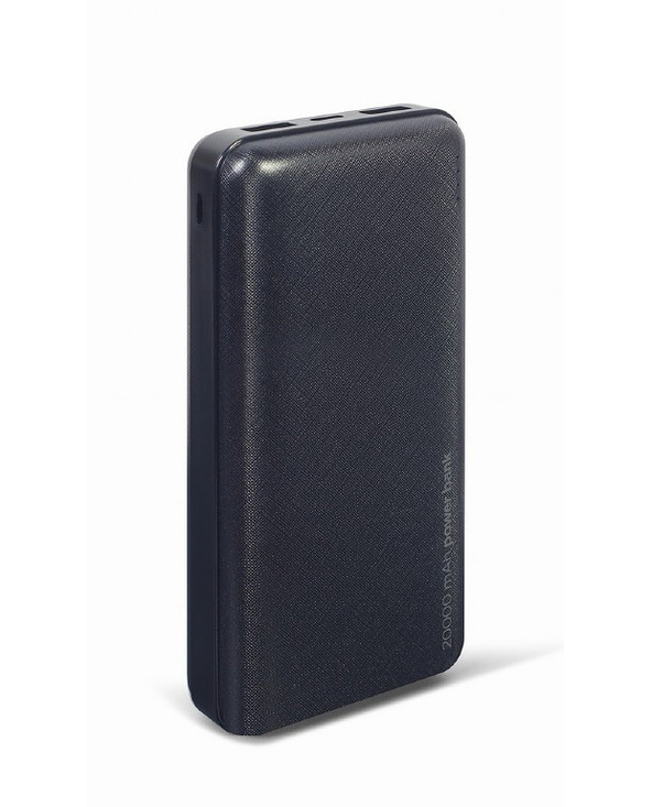 Gembird PB20-02 banque d'alimentation électrique Lithium Polymère (LiPo) 20000 mAh Noir