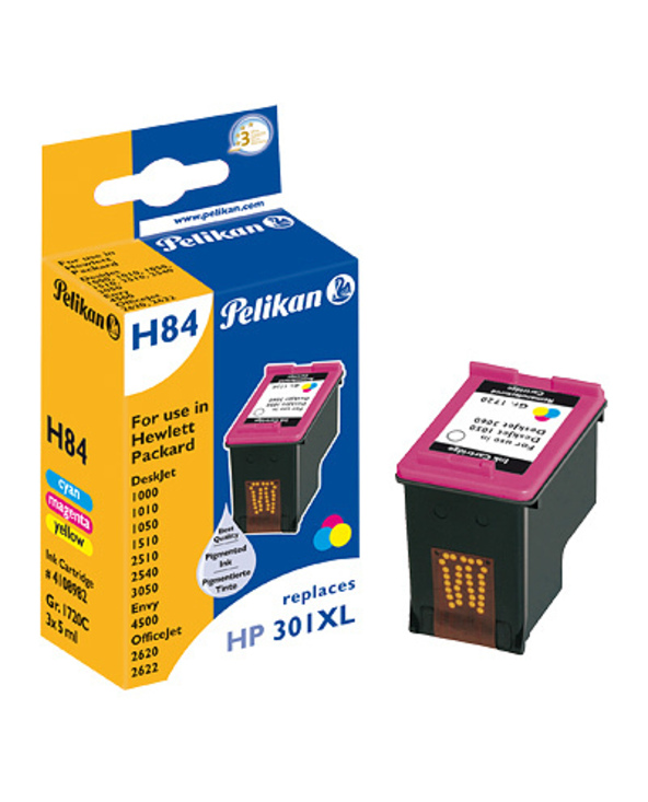 Pelikan H84 cartouche d'encre 1 pièce(s) Cyan, Magenta, Jaune