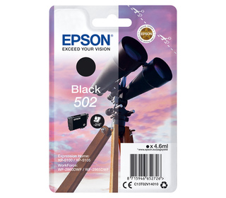 Epson Singlepack Black 502 Ink