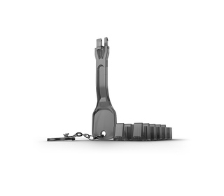 Lindy 40470 bloqueur de port Bloqueur de port + clé RJ-45 Noir Acrylonitrile-Butadiène-Styrène (ABS)