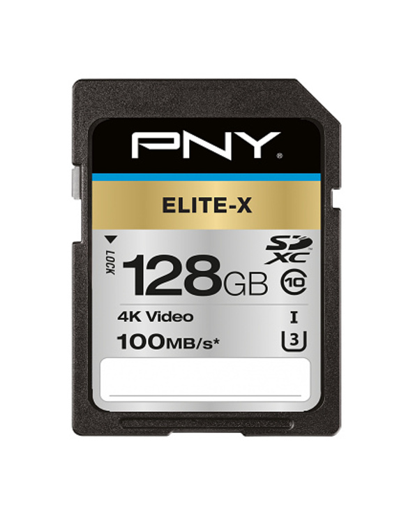 PNY Elite-X 128 Go SDXC UHS-I Classe 10
