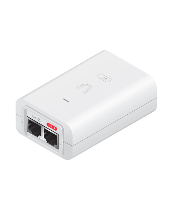 Ubiquiti POE-24-30W-G-WH adaptateur et injecteur PoE Gigabit Ethernet 24 V