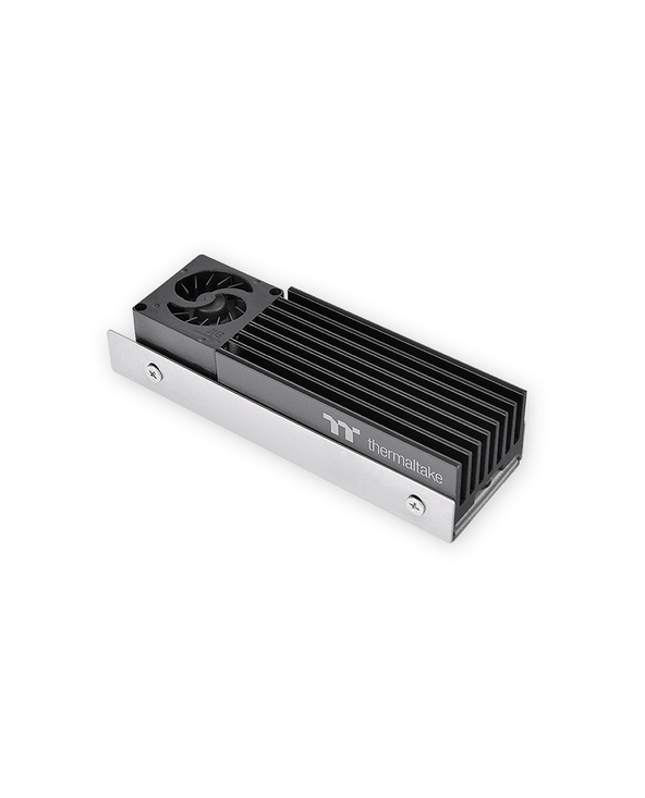 Thermaltake MS-1 M.2 NVMe SSD Dissipateur thermique/Radiateur 2 cm Noir 1 pièce(s)