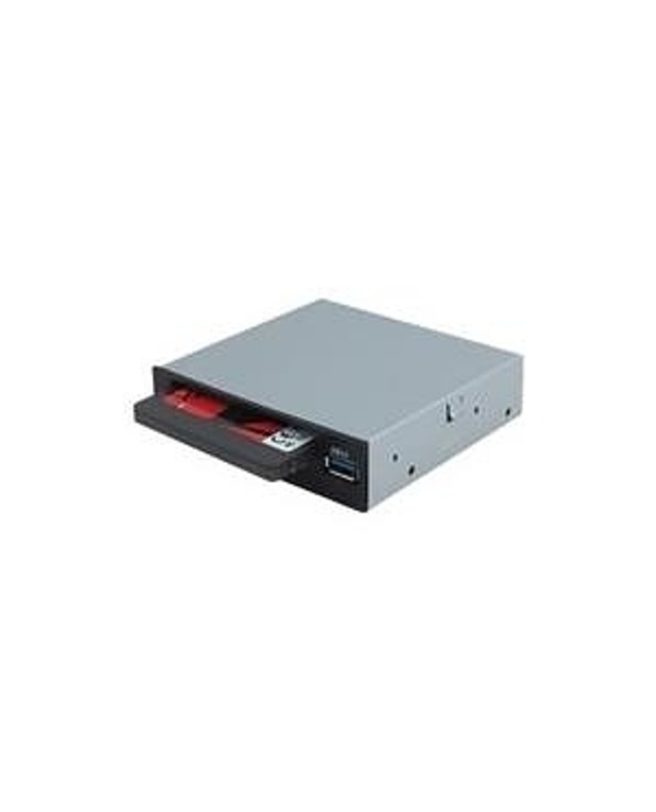 Sedna SE-IHD-302-U Obturateur de baie de lecteur 8,89 cm (3.5") ports panneau I/O Noir, Gris