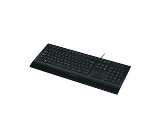 Logitech K280E Pro f/ Business clavier Bureau USB QWERTZ Allemand Noir