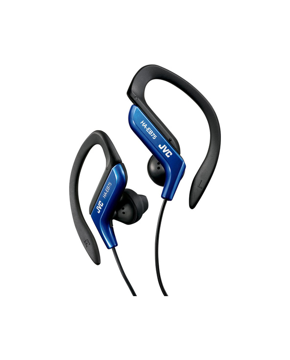 JVC HA-EB75 Casque Avec fil Crochets auriculaires Noir, Bleu