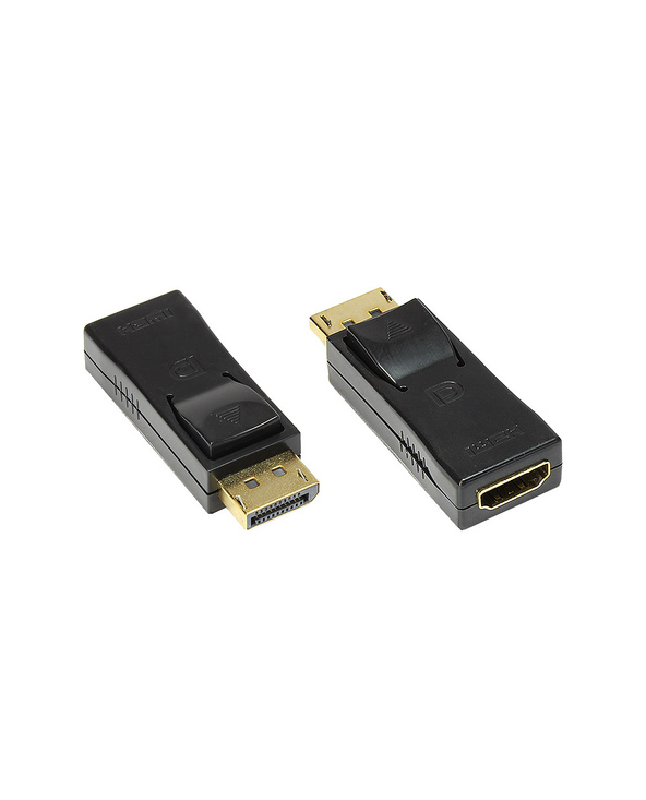 Alcasa HDMI - DisplayPort F/M Noir