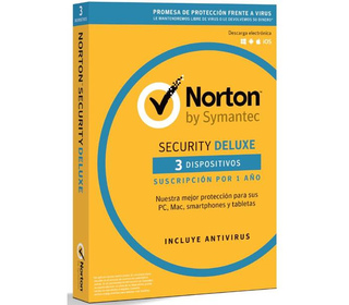 Symantec Norton Security Deluxe 3.0 Sécurité antivirus Base Espagnol 1 licence(s) 2 année(s)