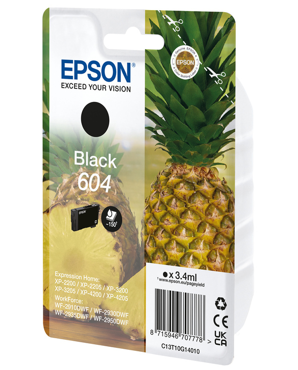 Epson 604 cartouche d'encre 1 pièce(s) Original Noir