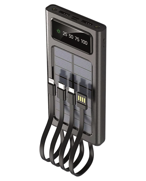 2GO 797371 banque d'alimentation électrique 10000 mAh Noir