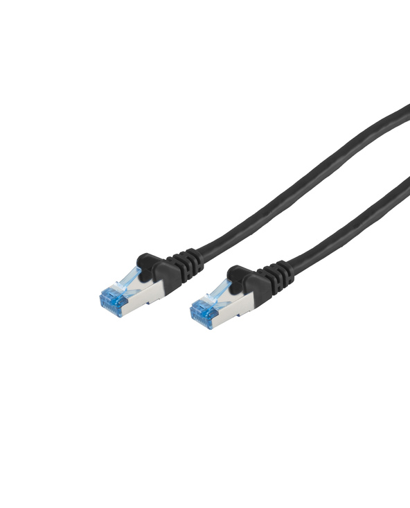 S/CONN 75725-S câble de réseau Noir 15 m Cat6a S/FTP (S-STP)