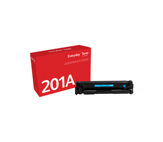 Everyday Toner Cyan  de Xerox compatible avec HP 201A (CF401A/ CRG-045C), Capacité standard