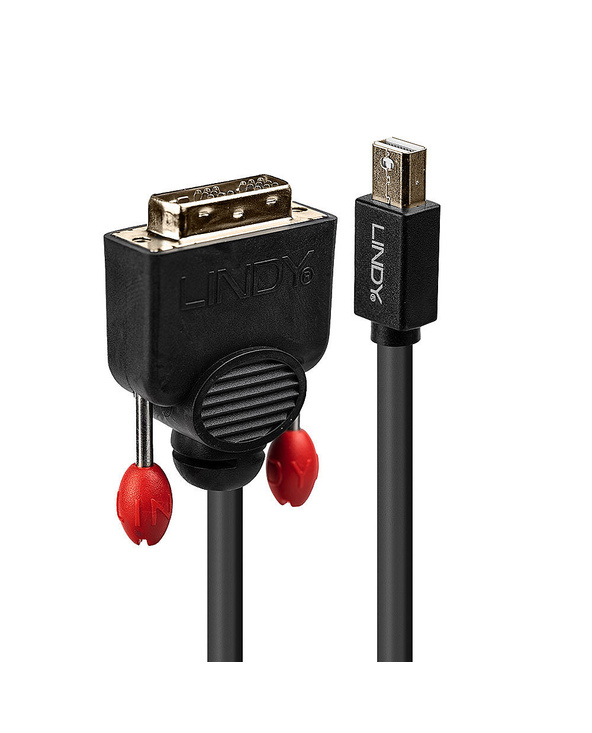 Lindy 41953 câble vidéo et adaptateur 3 m Mini DisplayPort DVI-D Noir