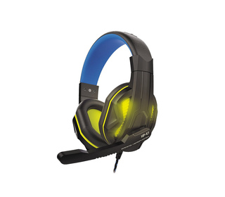 Steelplay HP47 Casque Avec fil Arceau Jouer Noir, Jaune