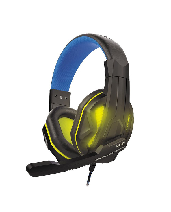 Steelplay HP47 Casque Avec fil Arceau Jouer Noir, Jaune