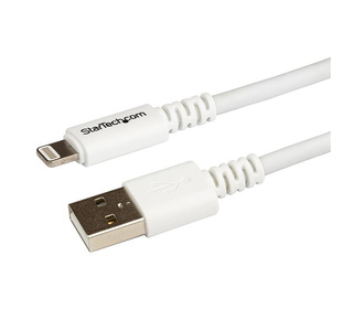 StarTech.com Câble Apple Lightning vers USB pour iPhone, iPod, iPad - 3 m Blanc