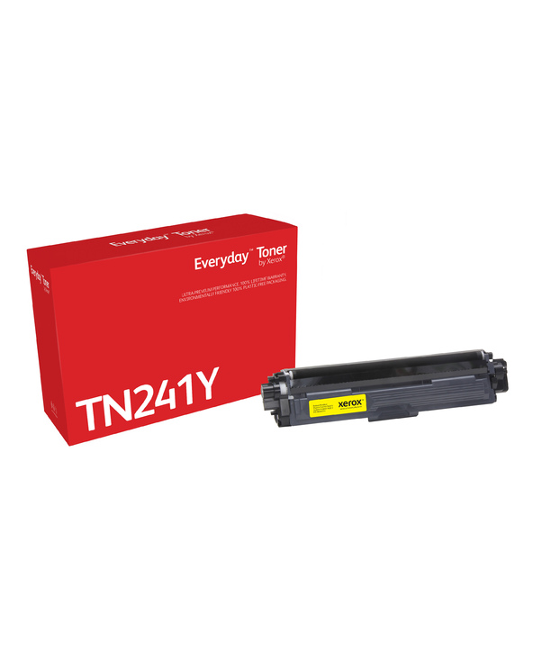 Everyday Toner Jaune  de Xerox compatible avec Brother TN241Y, Capacité standard