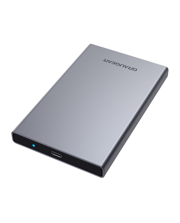GRAUGEAR G-2501-AC-10G Boîtier de disques de stockage Boîtier disque dur/SSD Aluminium 2.5"