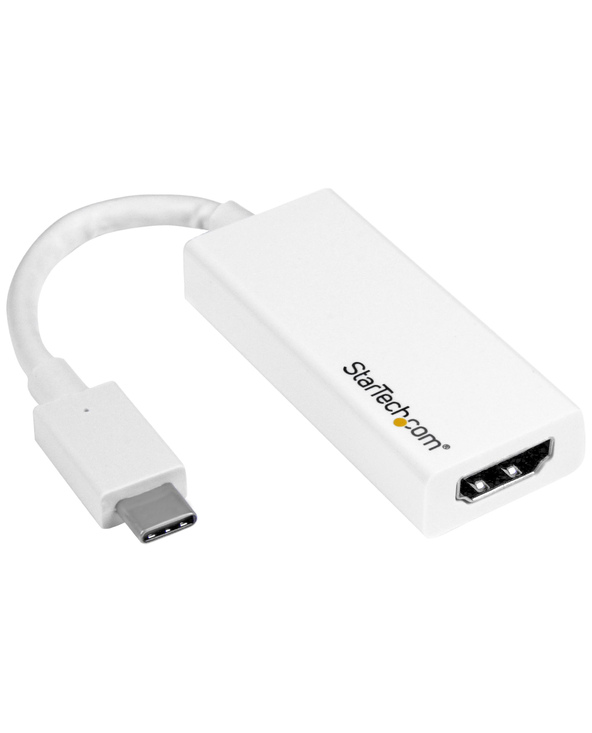 StarTech.com Adaptateur USB-C vers HDMI - 4K 60 Hz - Blanc