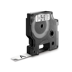 DYMO D1 - Durable Étiquettes - Noir sur blanc - 12mm x 5.5m