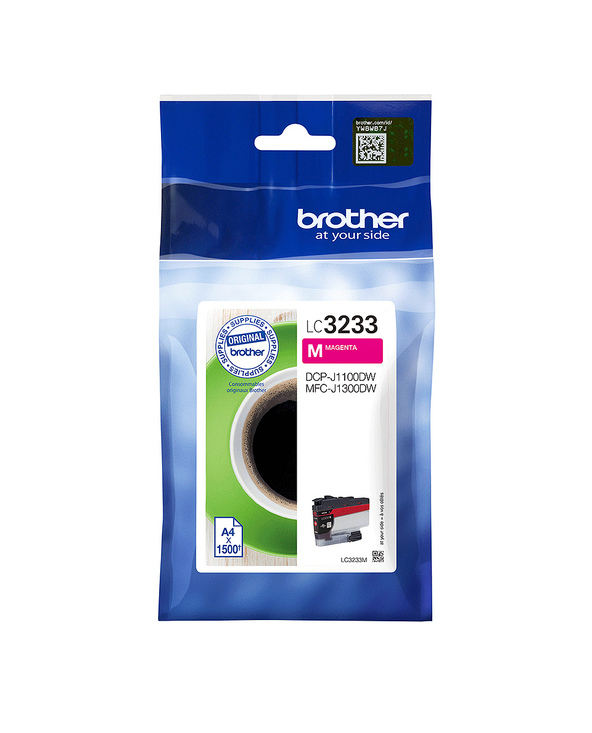 Brother LC-3233M cartouche d'encre 1 pièce(s) Original Rendement standard Magenta