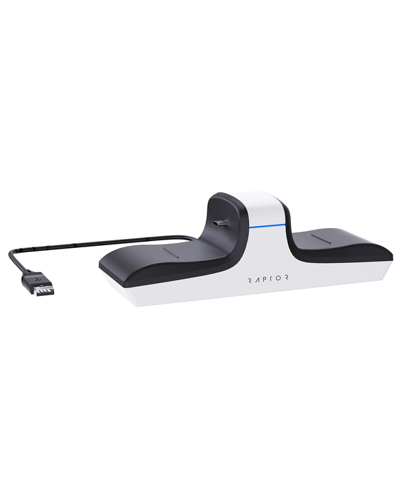 Raptor Gaming CS200 Manettes de jeu Noir, Blanc USB Intérieure