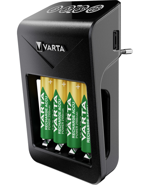 Varta 57687 chargeur de batterie Pile domestique Secteur