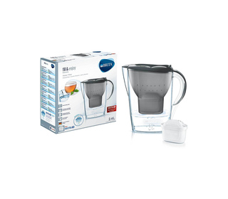 Brita 1024040 filtre à eau Filtre à eau pour carafe 2,4 L Noir, Transparent