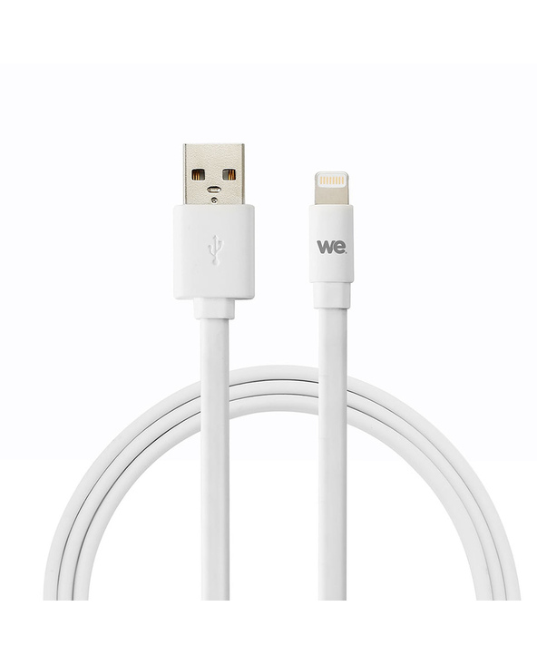 WE WEUSBLIGHTPLAT200BL câble de téléphone portable Blanc 2 m Micro-USB A Lightning