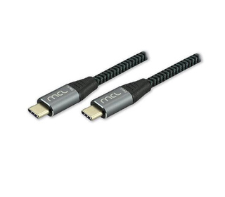 MCL MC1C99A003C1052 câble USB 2 m USB 3.2 Gen 2 (3.1 Gen 2) USB C Noir