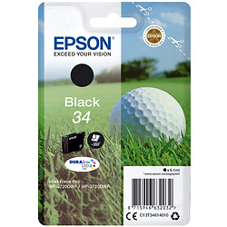 Epson Golf ball Singlepack Black 34 DURABrite Ultra Ink