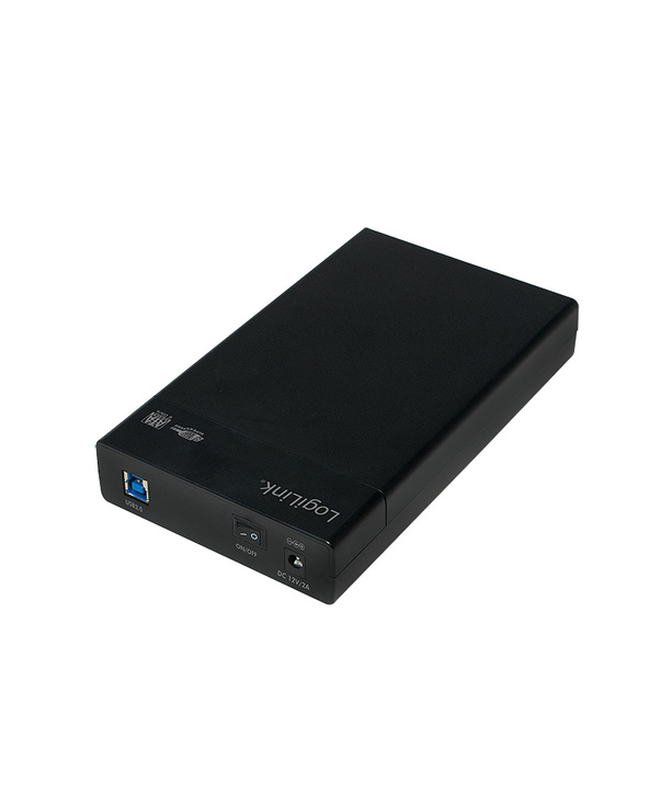 LogiLink UA0276 Boîtier de disques de stockage Boîtier HDD Noir 3.5"