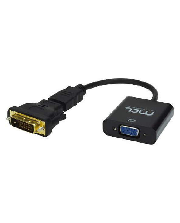 MCL CG-289C câble vidéo et adaptateur 0,25 m DVI-D HDMI Type A (Standard) Noir