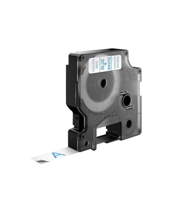 DYMO D1 - Standard Étiquettes - Bleu sur blanc - 12mm x 7m
