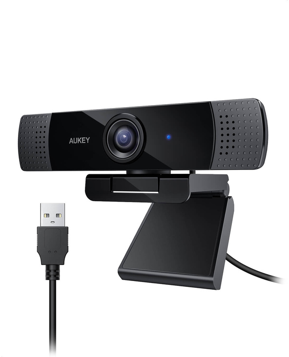 AUKEY PC-LM1E webcam 2 MP 1920 x 1080 pixels USB Noir
