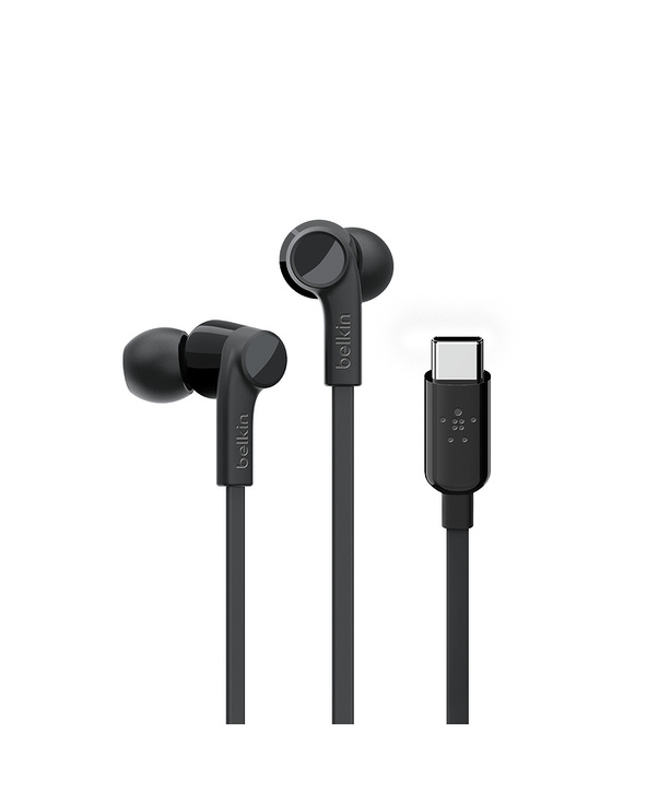 Belkin ROCKSTAR Écouteurs Avec fil Ecouteurs Appels/Musique USB Type-C Noir