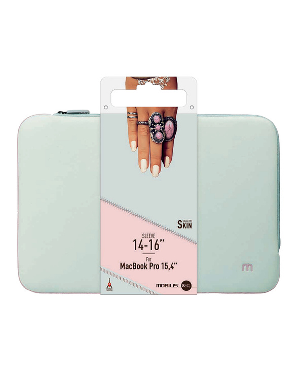 Mobilis 049006 sacoche d'ordinateurs portables 40,6 cm (16") Housse Gris, Rose