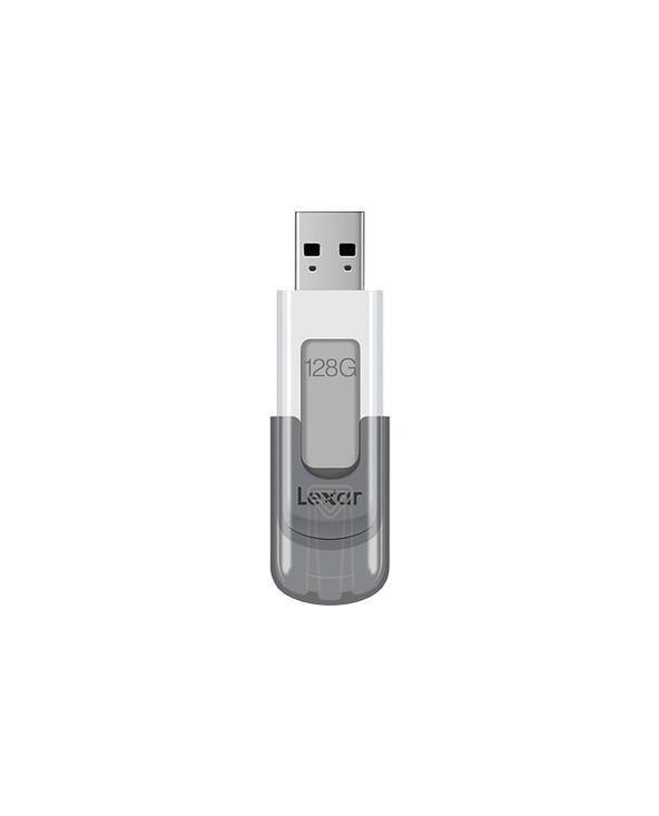 Lexar JumpDrive V100 lecteur USB flash 128 Go USB Type-A 3.2 Gen 1 (3.1 Gen 1) Gris, Blanc