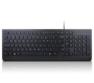 Lenovo Essential clavier Universel USB ĄŽERTY Français Noir