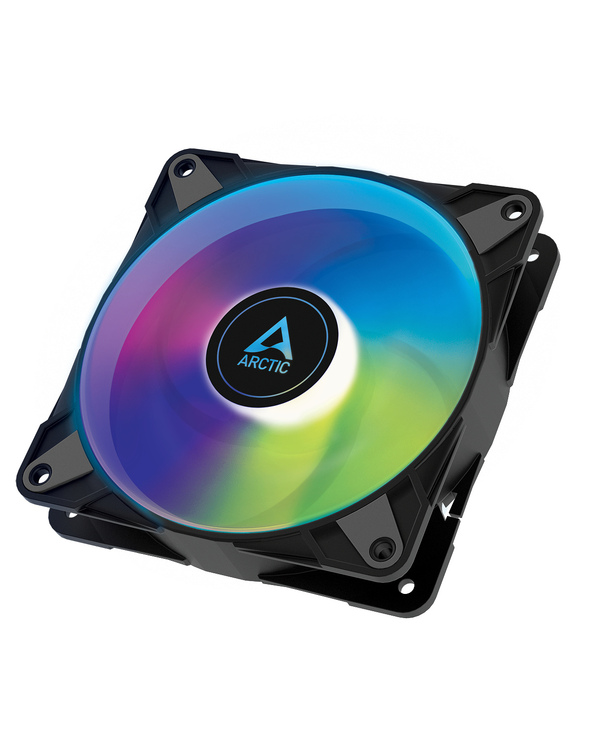 ARCTIC P12 PWM PST A-RGB 0dB Boitier PC Ventilateur 12 cm Noir, Blanc 1 pièce(s)