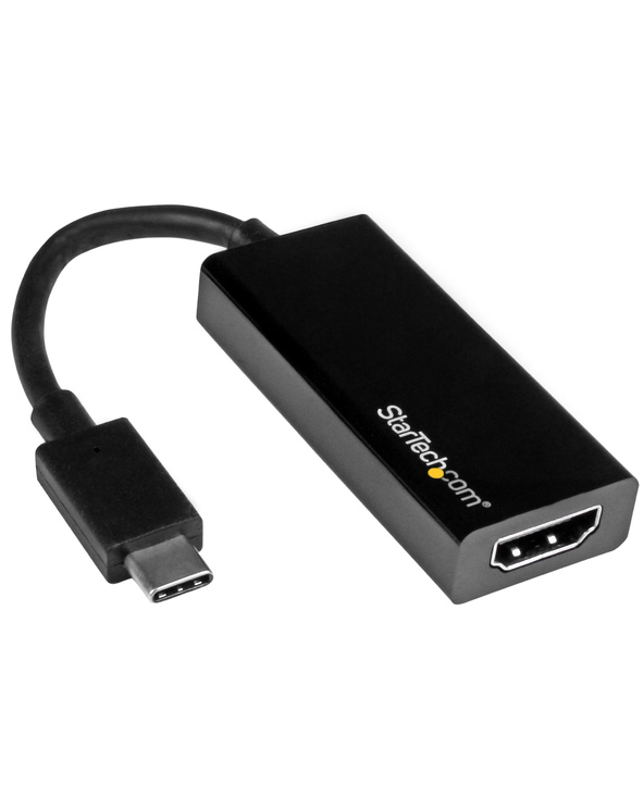 StarTech.com Adaptateur vidéo USB-C vers HDMI - M/F - Ultra HD 4K - Noir