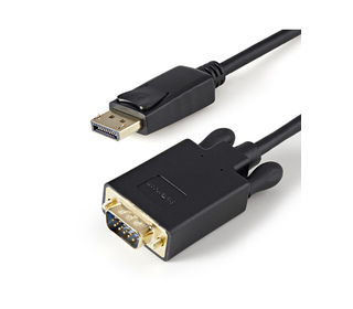 StarTech.com Adaptateur DisplayPort vers VGA - Câble Display Port Mâle VGA Mâle 1920x1200 - Noir 91cm