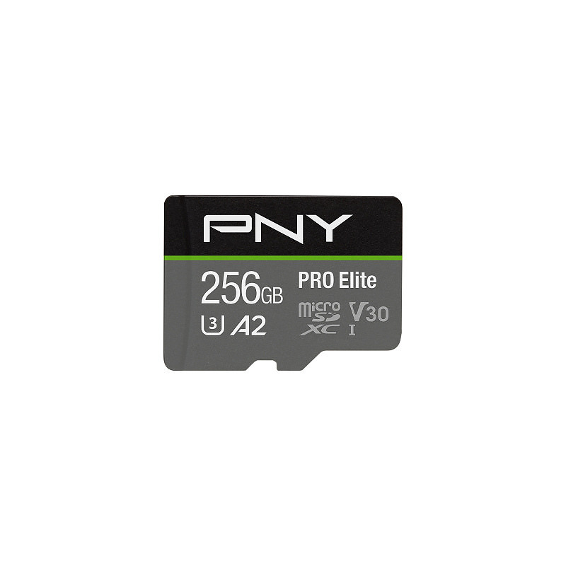 PNY P-SDU256V32100PRO-GE mémoire flash 256 Go MicroSDXC UHS-I Classe 10