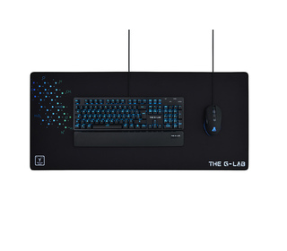 The G-Lab Pad Yttrium Tapis de souris de jeu Noir