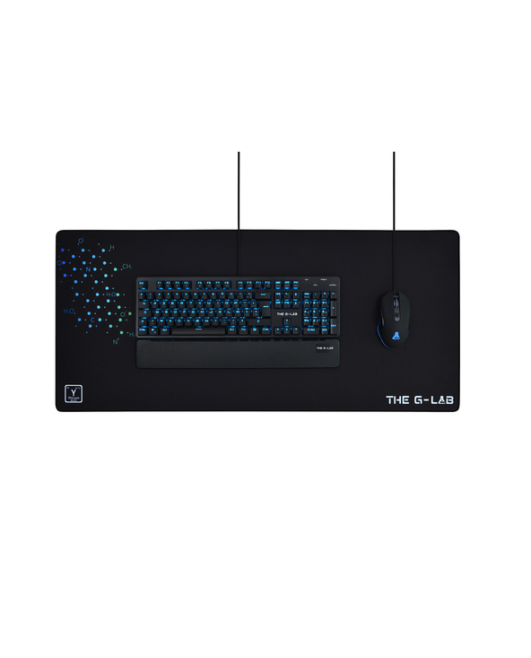 The G-Lab Pad Yttrium Tapis de souris de jeu Noir